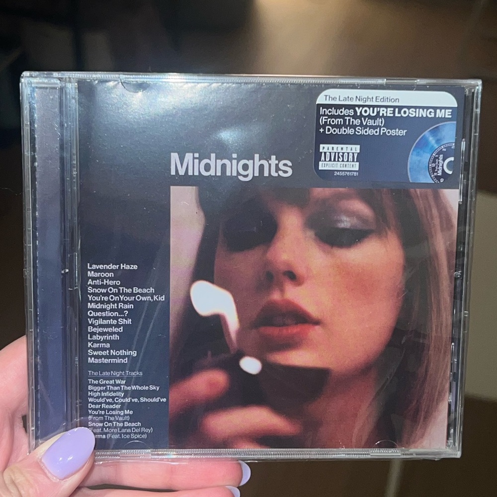 Taylor Swift Midnights The Late Night Edition CD EXCLUSIVE